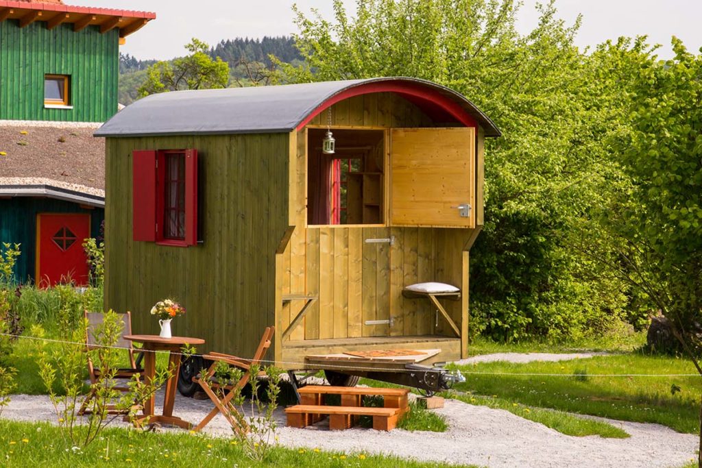 Schäferwagen – Ferienhaus Schoeneweiss